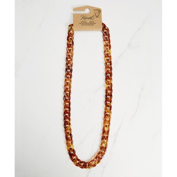 [40000009372] Brown Resin Mask Chain