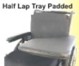 NH Padded Half Tray for Wheelchair