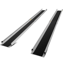 [40000014127] Lightweight 4'-7' Retractable Ramp  (Set of 2) with Carry Bag