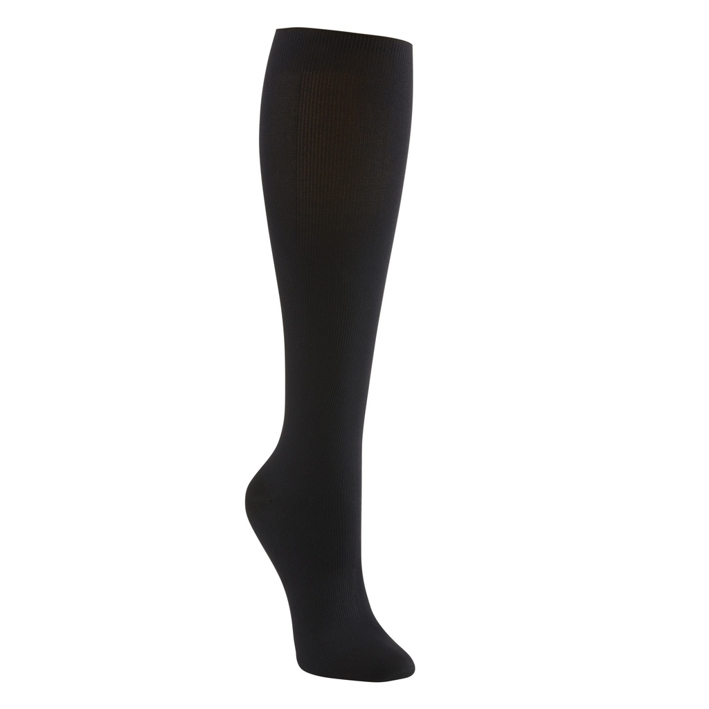 COTTON KNEE-HIGH COMPRESSION SOCKS, 15-20 MMHG