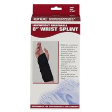 8&quot; Wrist Splint with Preshaped Metal Splint 