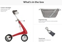 byAcre Ultralight Carbon Fiber Rollator
