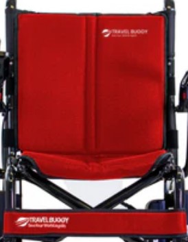 Travel Buggy Coloured Seat &amp; Back Cushion &amp; Calf Strap for Aerolux