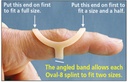 OVAL 8 FINGER SPLINT