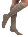 20-30mmHg Womens Linen Closed Toe Compression Knee High Socks