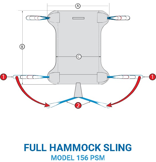 DLCana FULL HAMMOCK SLING BLACK