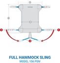 DLCana FULL HAMMOCK SLING BLACK