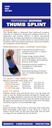 Neoprene Thumb Splint, Reversible L/R