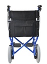 Invacare Great Big Wheel Aluminum Transport Wheelchair with 8&quot; Front Wheels &amp; 12&quot; Rear Wheels