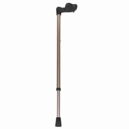 Adjustable Cane with Molded Palm Grip 