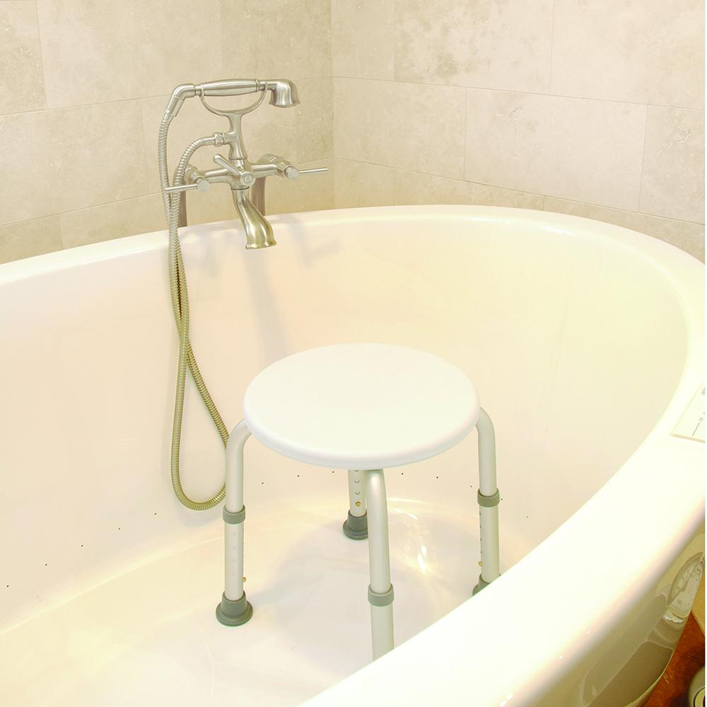 Round Bath or Shower Stool Bios 2