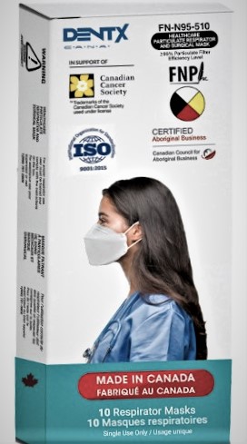 FN-N95-510 RESPIRATOR MASKS - MADE IN CANADA 2