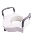 Raised Toilet Seat (4&quot; Rise) for regular (round) toilets  3