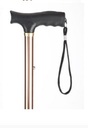 Bronze Folding Cane w/Black Handle 