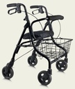 Sprite Type 2 Rollator Walker, Black