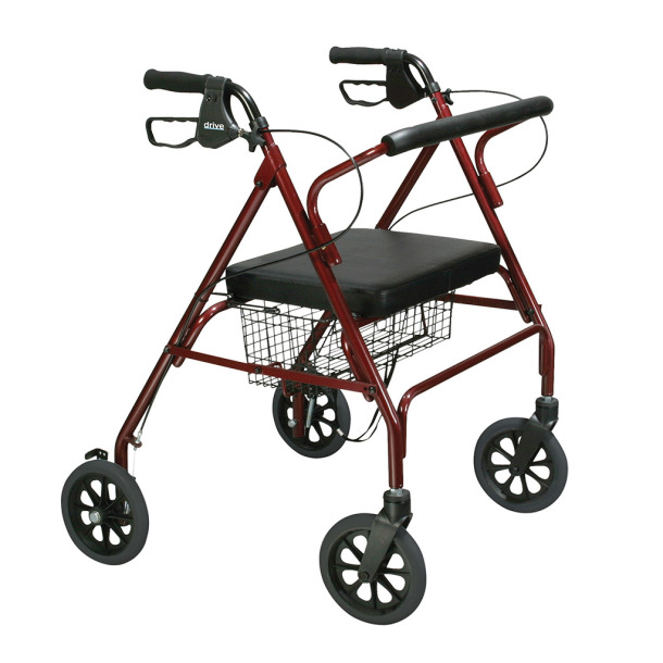 Go Lite Deluxe Type 2 Rollator - 22&quot; Seat Height 2