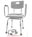 Swivel Shower Chair White  