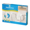 AquaSense Adjustable Toilet Safety Rails, to Floor 2