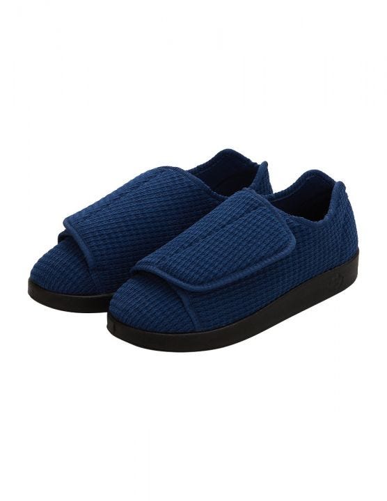 Mens Extra Extra Wide Slip Resistant Slippers