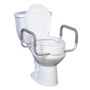 Premium Toilet Seat Elevator with Removable Arms (adds 3.5&quot; Height)