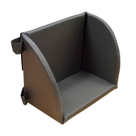 AMS Standard Soft Sided Wheelchair Footbox (Std. Sizes) w/Top Flap