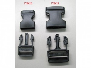 1" Fastex Black Buckle