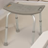 Aquasense Bath/Shower Seat Without Back -Taupe