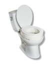 3.5&quot; Hinged Toilet Seat Elevator for Round (Std)Toilet Bowl