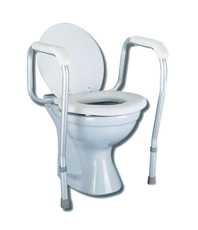Toilet Safety Frame w/2 Adjustable Legs