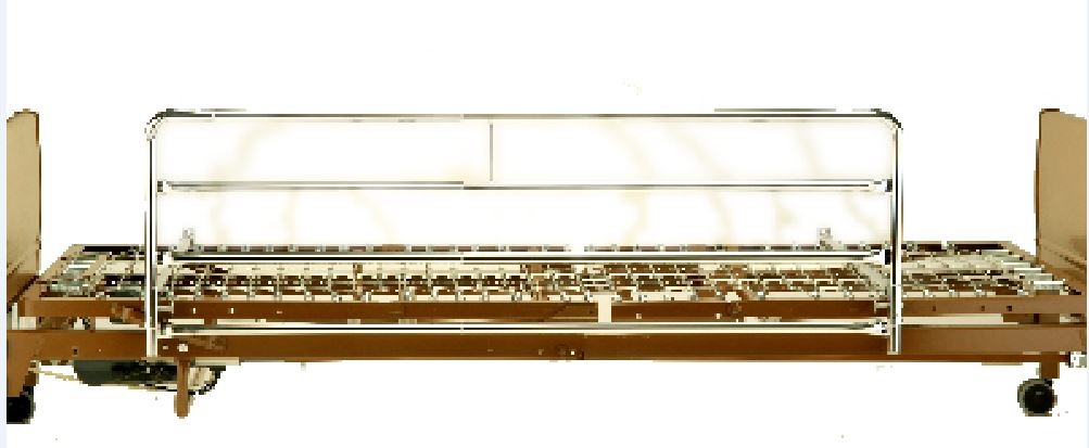 Full Length Bed Rails For Electric Hospital Bed (Set/2 Rails)