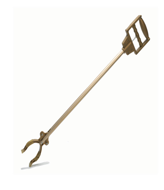 24" Reacher with Molded Handle/Rubber Tips