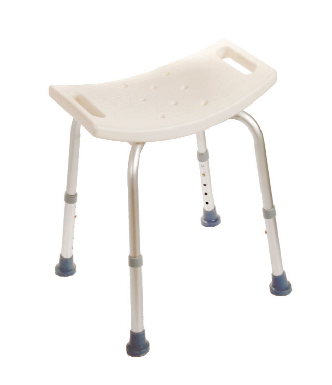 Shower Seat Without Back (White)