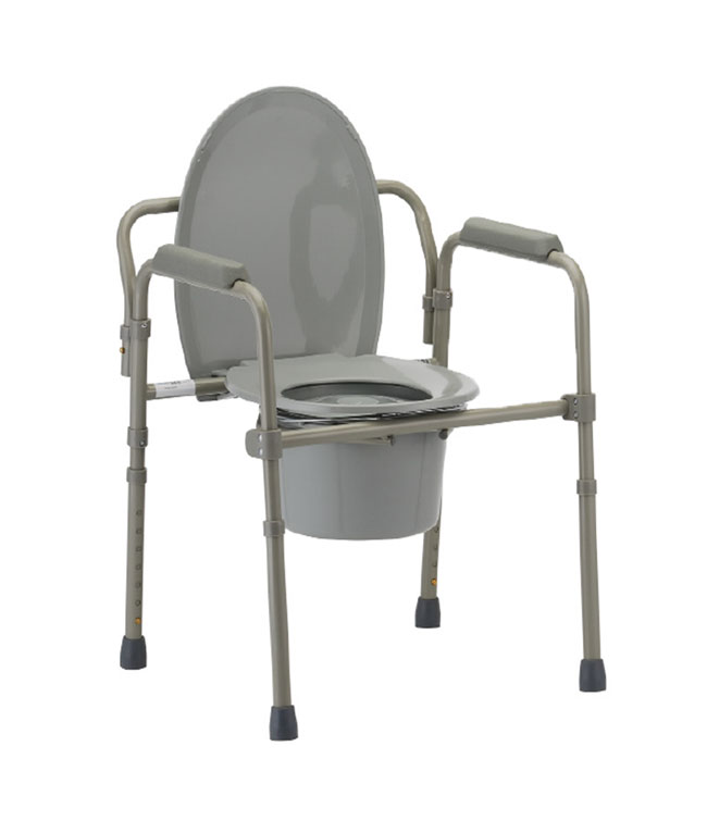 Mobb Folding Steel Commode 