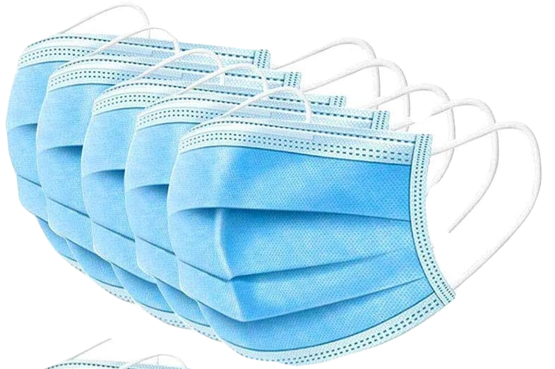 MADE IN CANADA Disposable 3-Ply Medical/Surgical Masks - Box/50