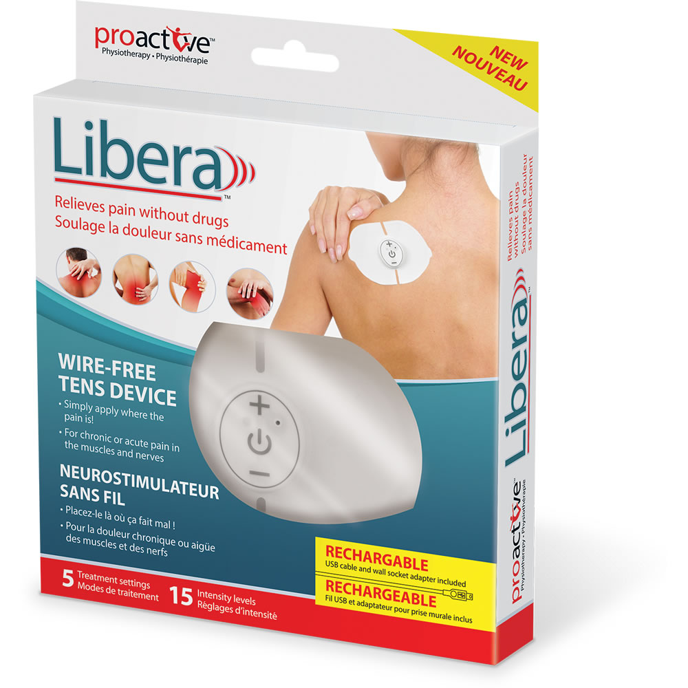 TENS Wireless &amp; Rechargeable Electro Stimulator Device Libera