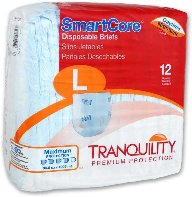Tranquility Smartcore Briefs Large (Package of 12) 