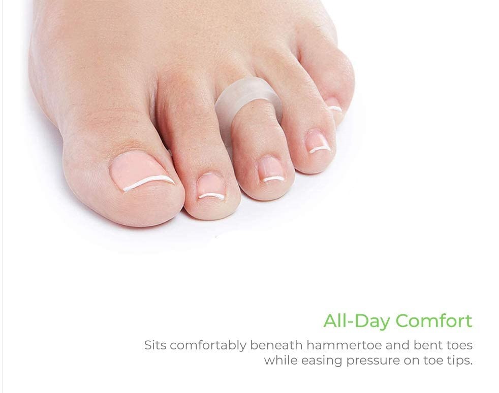 Silicone Toe Crest/Crutch (hammertoe)