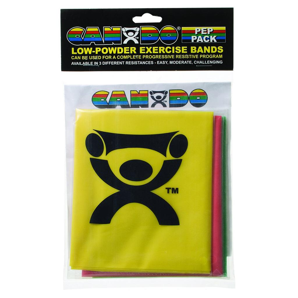 Cando Exercise Band Pack (3 Bands) EASY