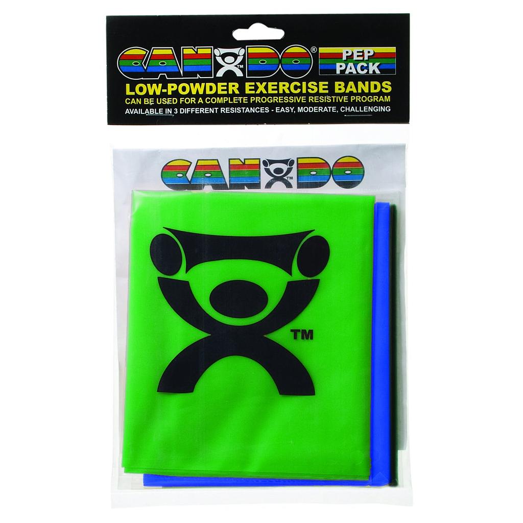 Cando Exercise Band Pack (3 Bands) MODERATE 