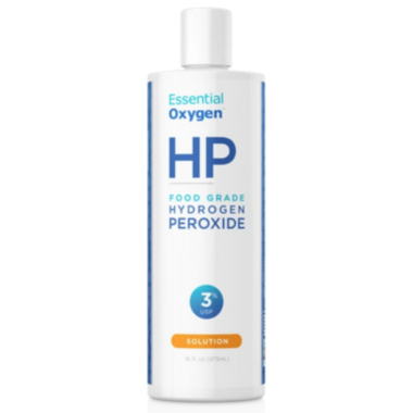 Essential Oxygen 3% Foodgrade Hydrogen Peroxide (473ml)