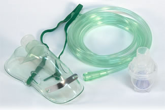 Adult Mask &amp; Hose &amp; Cup Kit for Nebulizer
