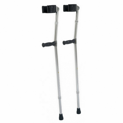 Forearm Crutch Pair Adult (29"-38" Handle Height)