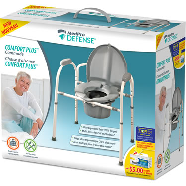 MedPro Comfort Plus Heavy Duty Commode