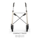 ByAcre Carbon Ultralight Compact  Walker (22 Seat Height - 16 Seat Width)