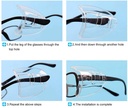 DELUXE SIDE SHIELDS for Glasses (1 pair)