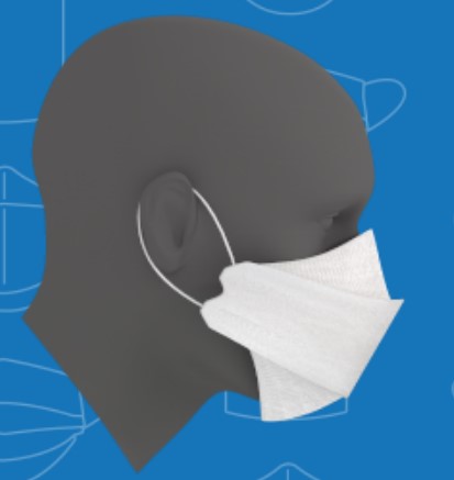 N95 RESPIRATOR MASKS - MADE IN CANADA (white)