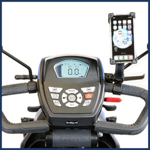Heavy Duty Cell Phone Holder for Scooters, Clamp On