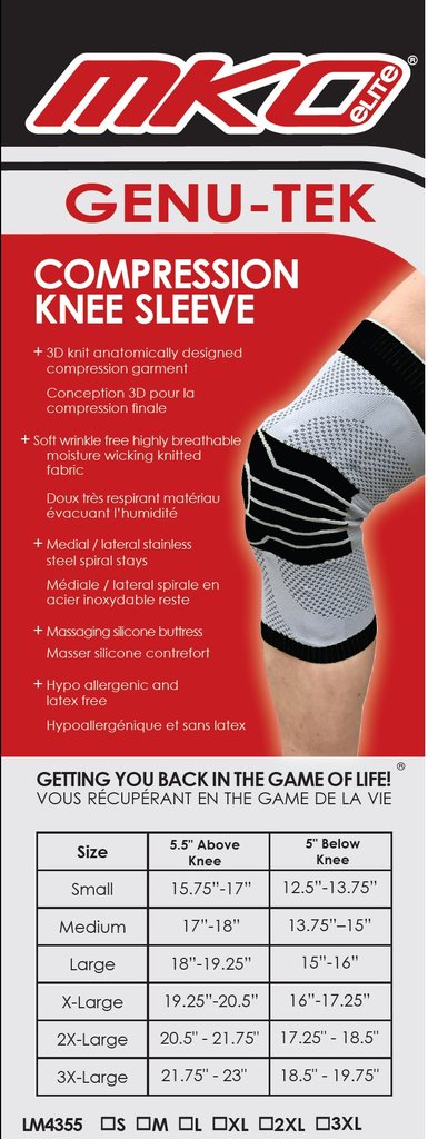 MKO ELITE GENU-TEK KNEE SUPPORT