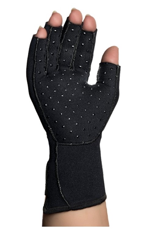 POP Arthritis Compression Glove w/Open Fingertips 
