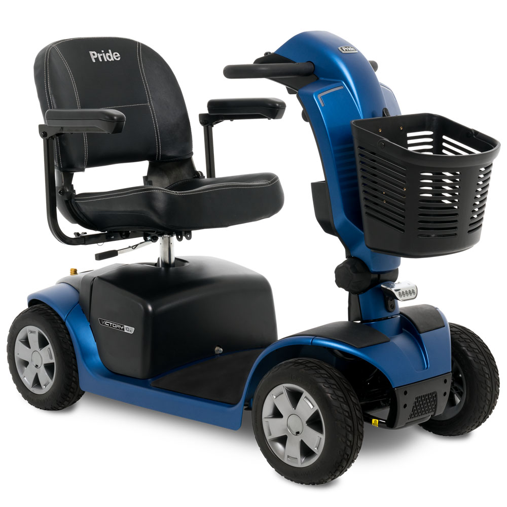 Victory 10.2 - 4 Wheel Scooter, Ocean Blue
